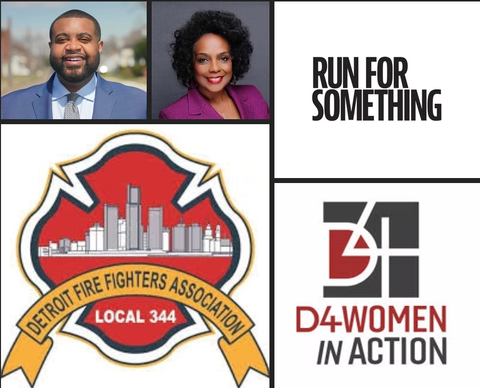 Endorsed by Run For Something, Detroit Fire Fighters Association Local 344, D4 Women in Action, and community leaders